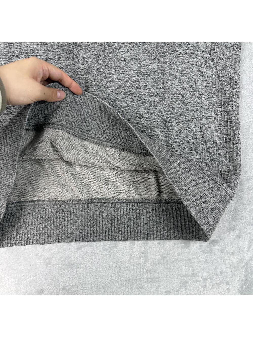 Lululemon Ease The Day Half Zip Sweatshirts Men's M Gray Pockets Preppy everyday - Picture 8 of 9